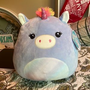 12 inch purple unicorn